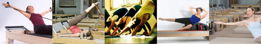 Class schedule at Pilates and Yoga Center of St. Louis