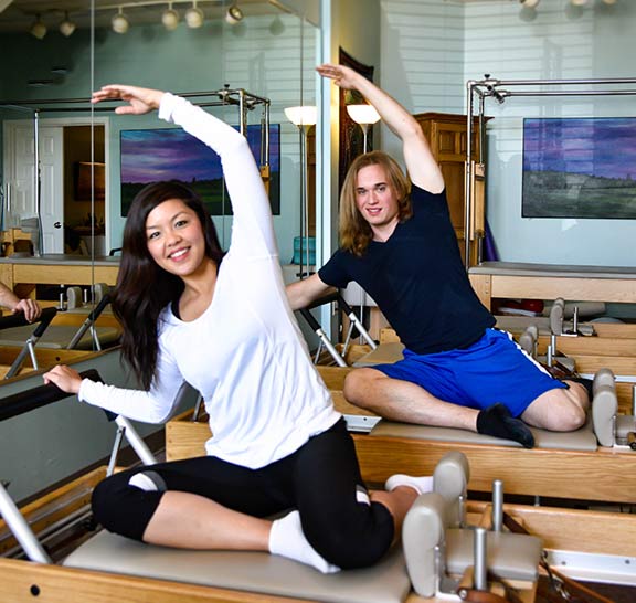 Instructors at the Pilates and Yoga Center of St. Louis